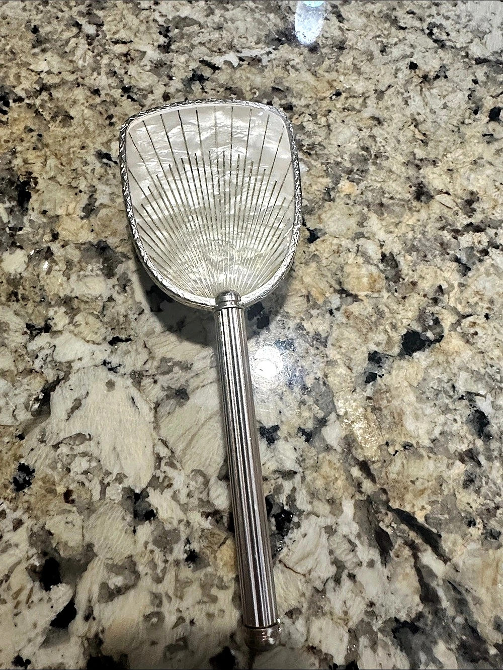 Silver Hair Brush
